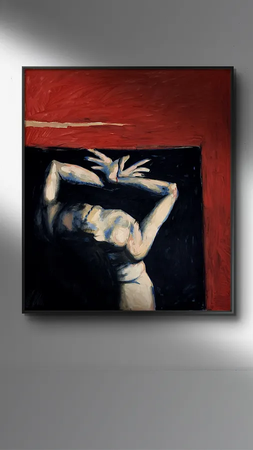 Image of "Butch" by Elzhana Popova, made of oil on canvas , Painting medium, from New York, priced at $3000