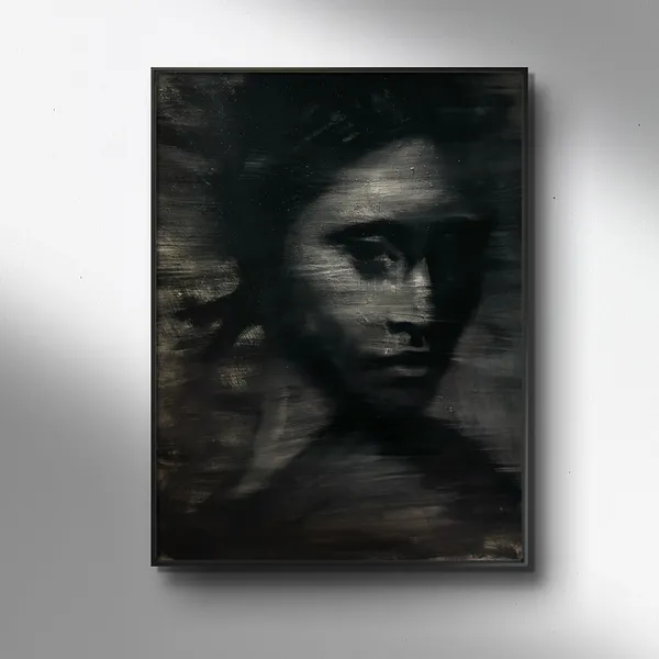 Image of Untitled by Elzhana Popova, size: 12x16 inch, made of oil on canvas , Painting medium, from New York, priced at $1000